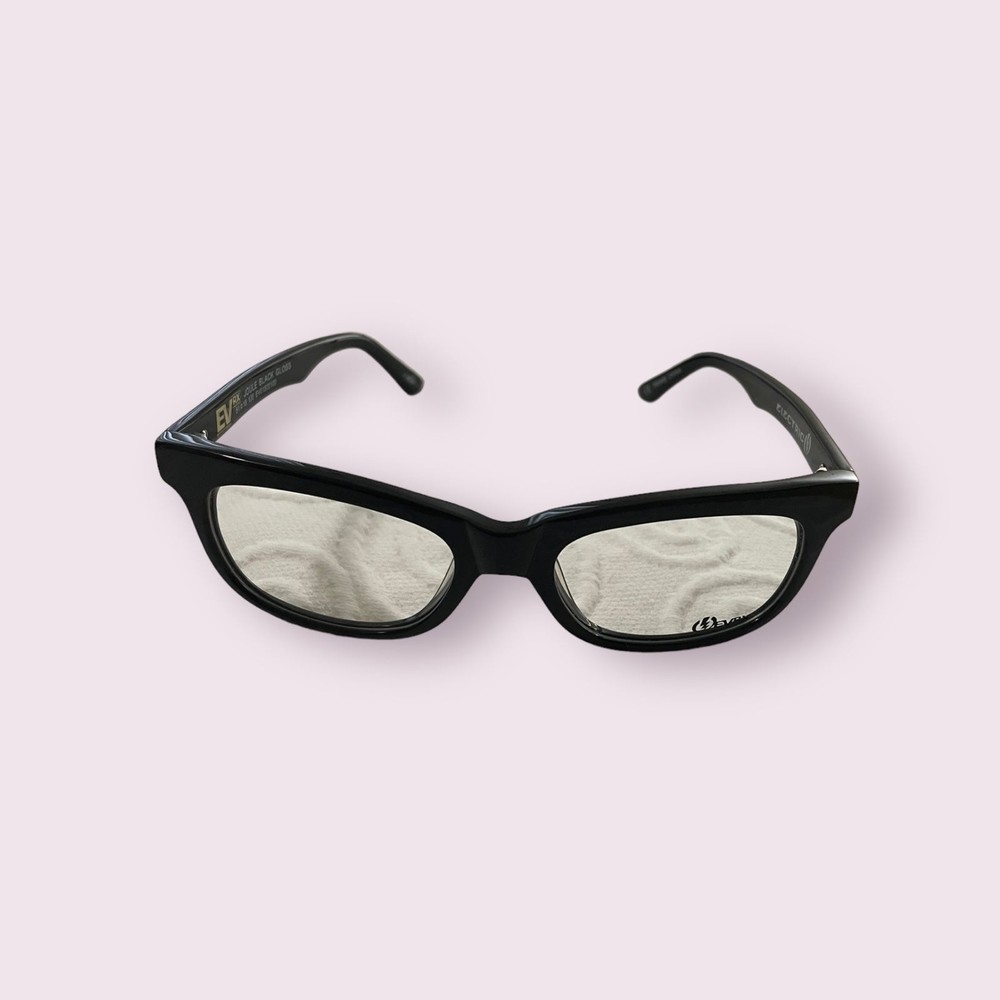 Electric Family Black Rectangular Sunglass Frames for Men